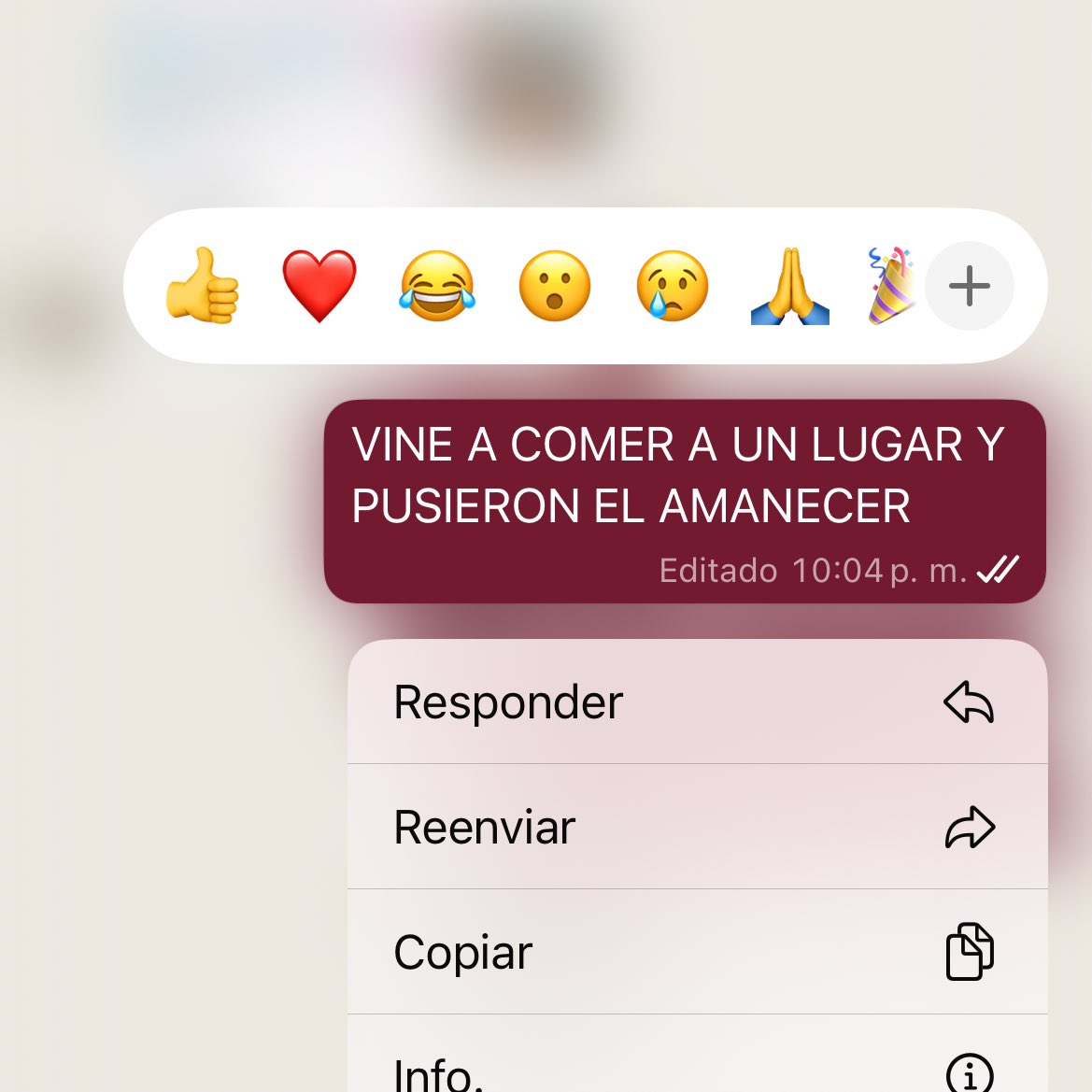 la felicidad soy yo cada vez que voy a un lugar y pasan ysy