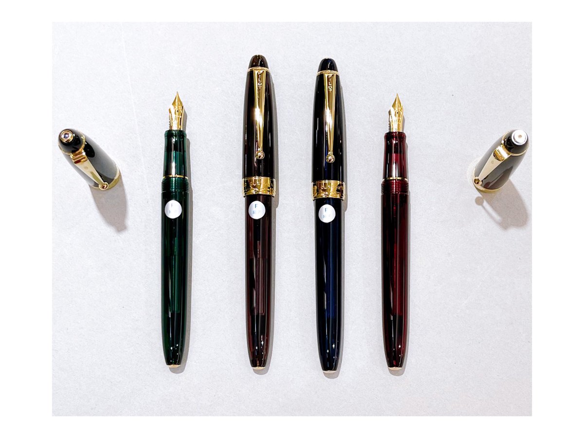 Olympia 万年筆 2本セット 箱付き