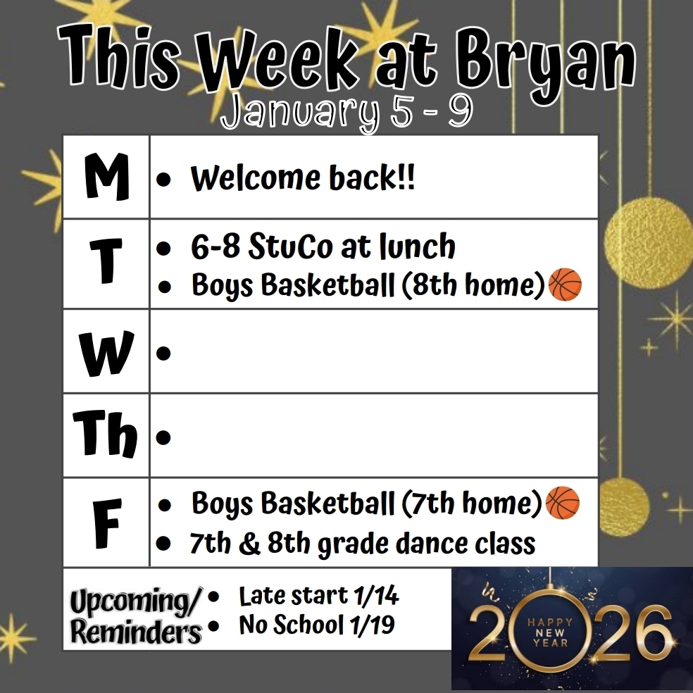 Bryan Middle School tweet media