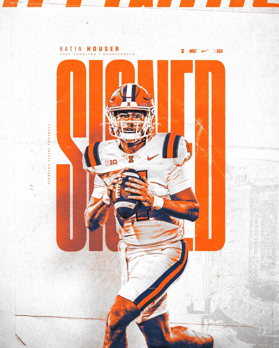 IlliniFootball's tweet image. Welcome to the FamILLy, @katinhouser