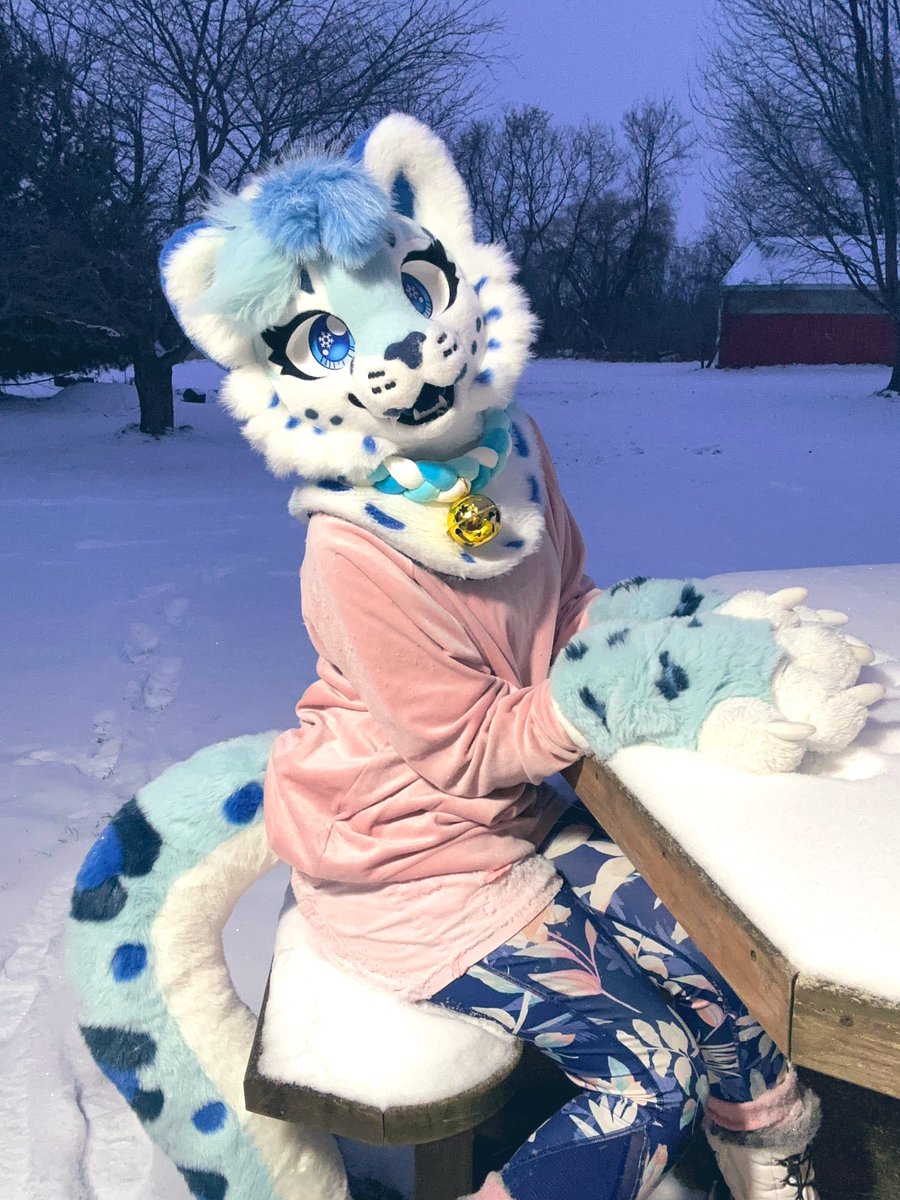 snowberrysnep's tweet image. it’s so nice out! ❄️ let’s grab a sipper, sit out here and we chat for awhile x3