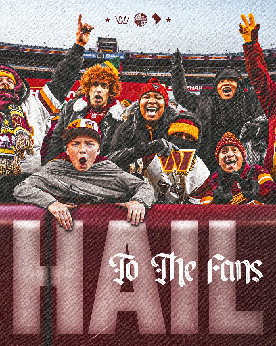 Not the season we hoped for but you were with us all the way

Thank you for the hail you raised all season long