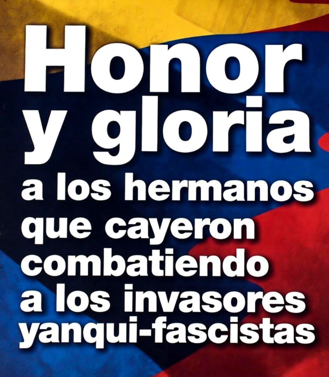 👉32 cubanos perdieron la vida en acciones combativas en #Venezuela tras el ataque de EE.UU en la madrugada del 3 de enero de 2026. Se ha decretado Duelo Nacional los días 5 y 6 de enero. Se informarán próximamente las acciones para rendirles merecido tributo. 
#Mayabeque