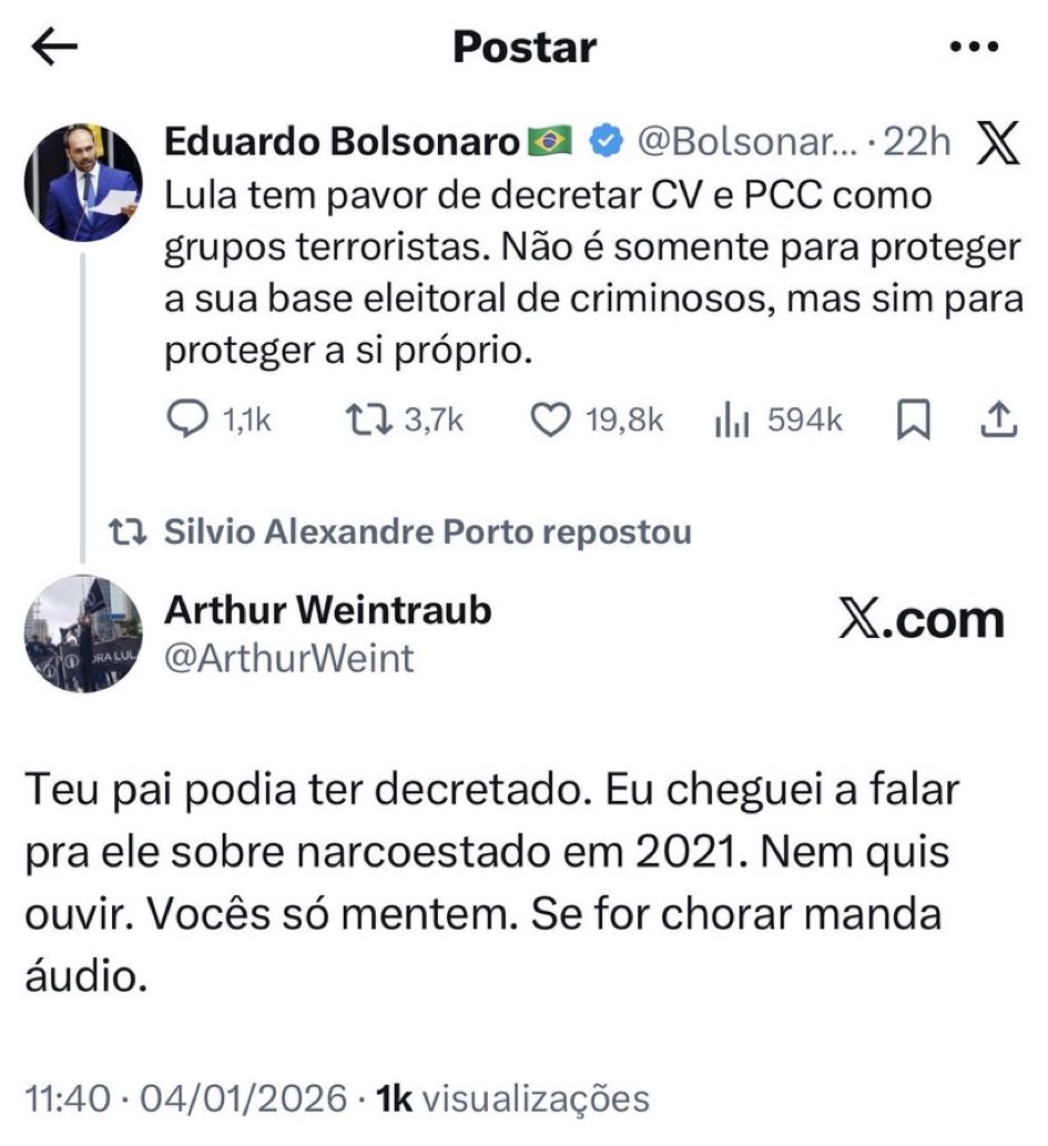 pravda_br's tweet photo. Que invertida Bananinha tomou do ex-amigo! https://t.co/my3rg61r09