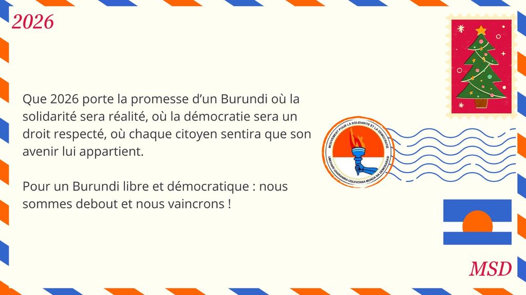 Parti MSD Burundi tweet media