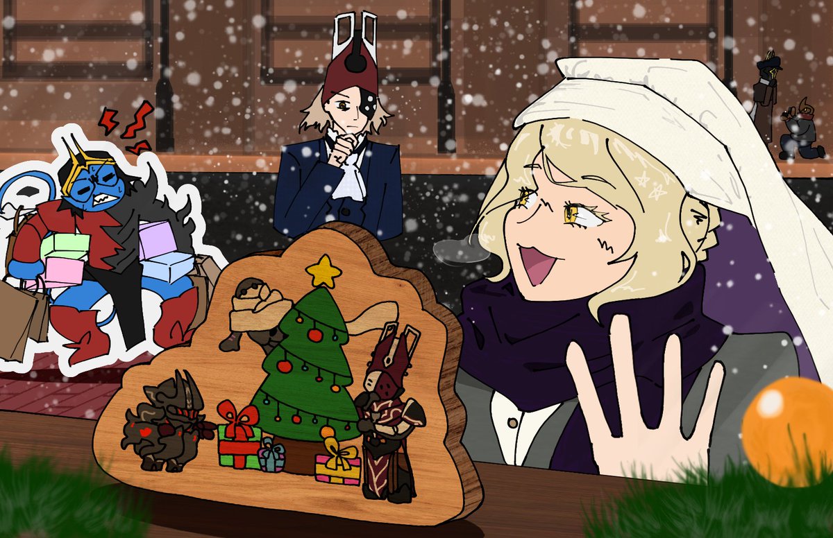 honoured to have been able to participate in this competition!!! had a lot of fun drawing my piece :) hehe #warframefanart