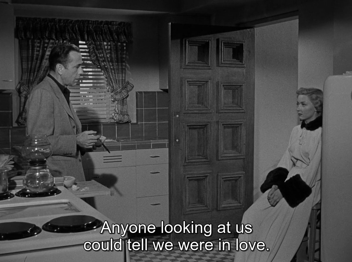 aguzzh_'s tweet image. In a Lonely Place (1950)