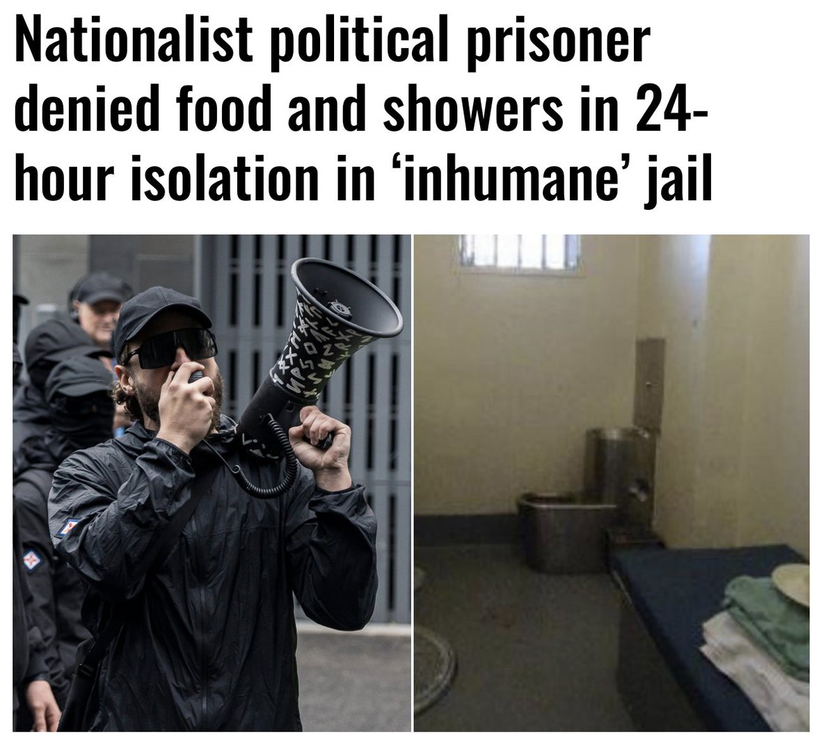 leonardaisfunE's tweet image. Joel Davis protests jewish control over the Australian government. To prove that he was wrong, they threw him in solitary confinement. Joel Davis is a political prisoner and he must be freed. This is the REAL reason they want to strip America of the 1st Amendment.