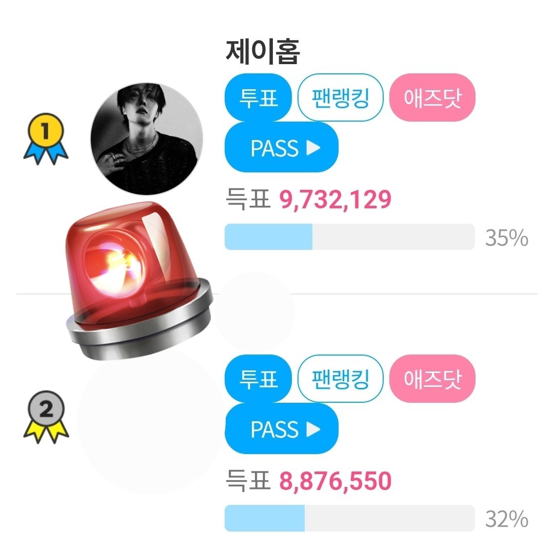 VoteForJhopeKR's tweet photo. 🗳팬앤스타] 2월 생일 투표 
📍https://t.co/28nJkivOYE
✅️월요일 리셋없이 마감일까지 이어서 진행합니다

🔥🔥1위 지키기 퐈이아🔥🔥
🚨안전한 표차이가 아닙니다 투표에 참여했던 계정 모두 꺼내서 동영상과 일반별 투표 시작해 주세요

✅️팬버쉽 가입 계정을 늘려주세요
✔️동영상 투표를 빠르게 하고
✔️지급되는 무지개별 적립해 주세요
✔️생일 투표 마감 후 남은 기간으로 1억 누적투표까지 완성해요!

🚨생일투표는 일반별의 제한이 없고 무지개별 투표량이 크기 때문에 2위팀의 역전 가능성 있습니다
🔥투표율을 최대한 올려 1위를 지켜주세요

✅️동영상 투표 =1일 40회 꼭 완툽
•팬버쉽 계정은 마감시간에 완툽 확인하기
•일반계정은 알림설정하고 최대한 완툽하기
✅️일반별은 최대한 모아주세요
•기본 미션 + 언어별 기사보기 + 타임별 2회 + 팬버쉽별 모두 진행해 주세요
✅️커뮤니티 게시글에서 생일투표 독려 함께해 주세요

#VoteForJhope