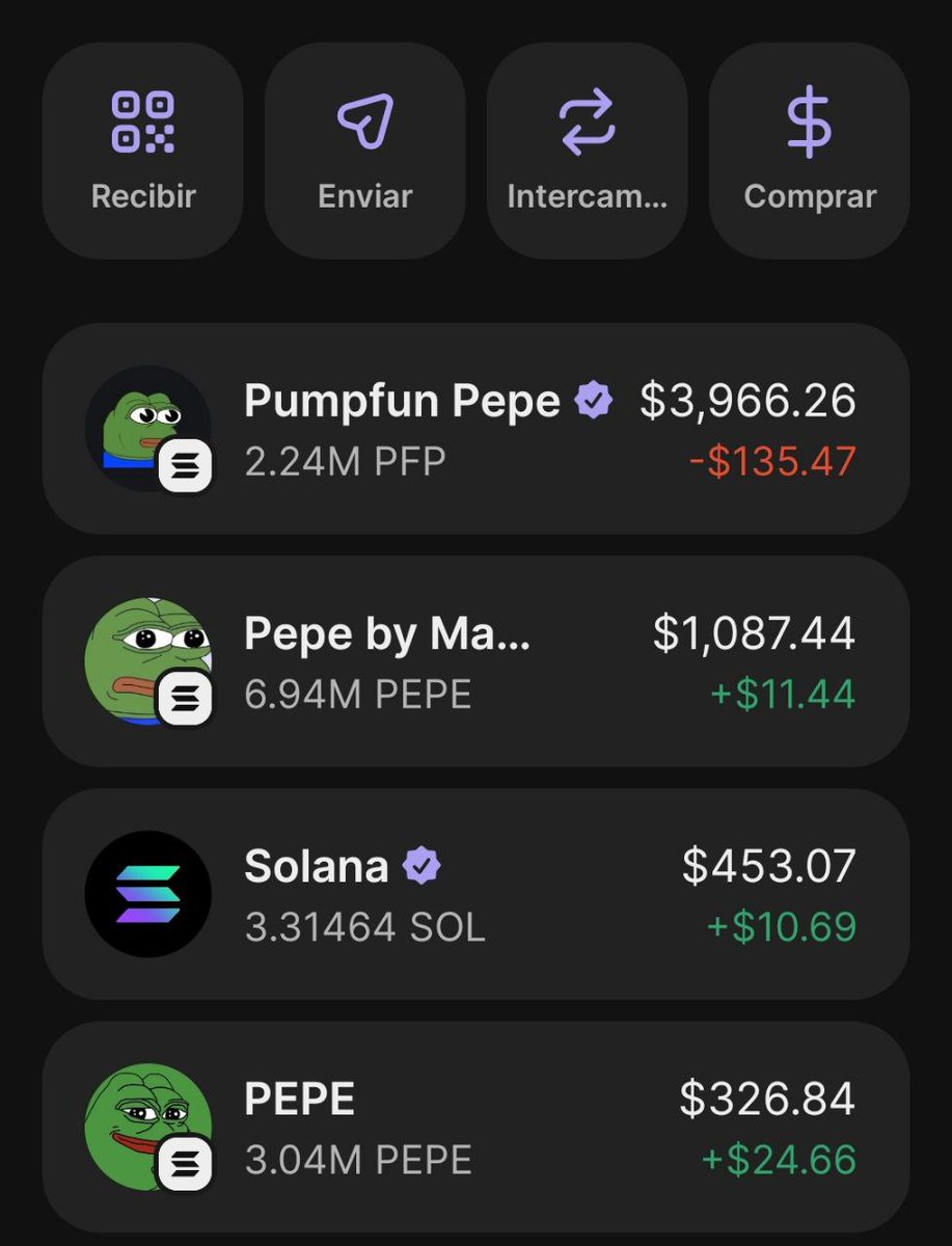 It must be $PEPE fever.
<a href="/pumpfun_pepe/">Pumpfun Pepe (PFP)</a>    🐸
<a href="/PepebyFurieMatt/">Pepe by Matt Furie</a>   🐸
<a href="/pepeparodyx/">Pepe Parody</a>    🐸
<a href="/Matt_Furie/">𝓜𝓪𝓽𝓽 𝓕𝓾𝓻𝓲𝓮</a>  What do you think?