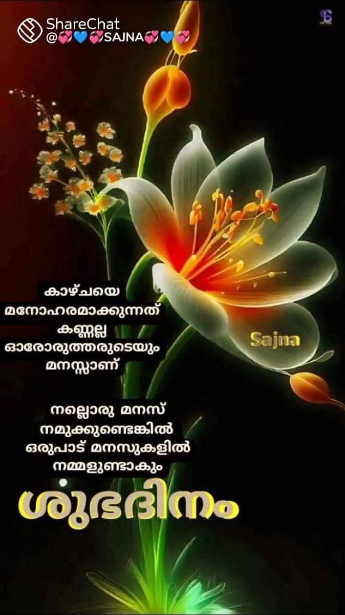 എന്റെ ഗുഡ് മോർണിംഗ് ❤️