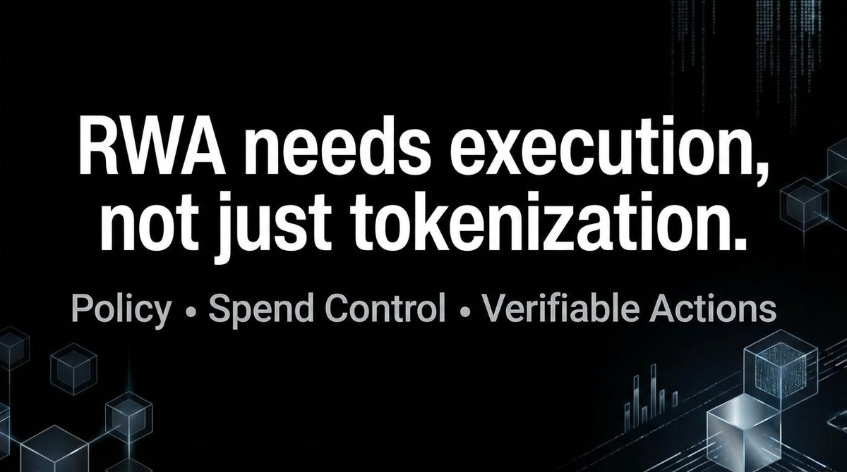 Phavorable's tweet image. RWA는 ‘자산을 온체인에 올리는 것’보다, 그 자산을 어떤 규칙으로 운용하고 어떻게 집행하느냐가 더 어렵습니다.

대부분의 RWA 프로젝트가 토큰화(issuance) 단계에서 주목을 받지만, 실제 운영 단계에 들어가면 현실적인 문제가 쌓입니다.
이자 지급, 환매 처리, 담보 관리, 한도 통제, 리밸런싱,…