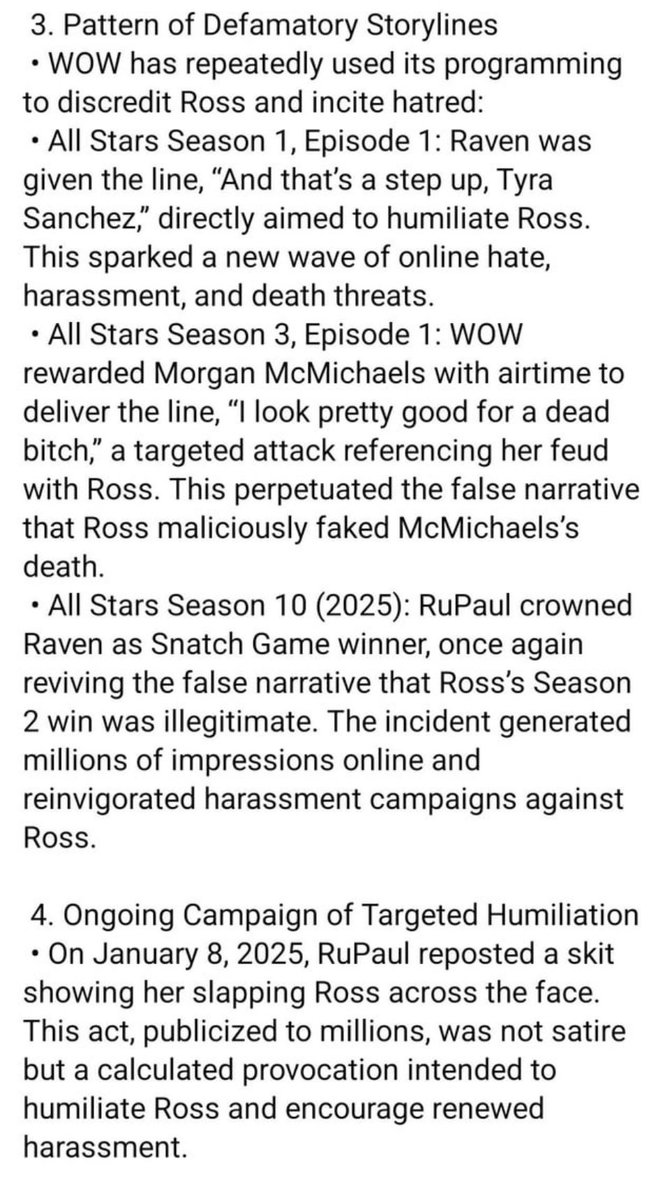 Drag_Crave's tweet image. Tyra Sanchez has outlined her intended lawsuit against RuPaul, Michelle Visage &amp;amp; World of Wonder on Facebook.