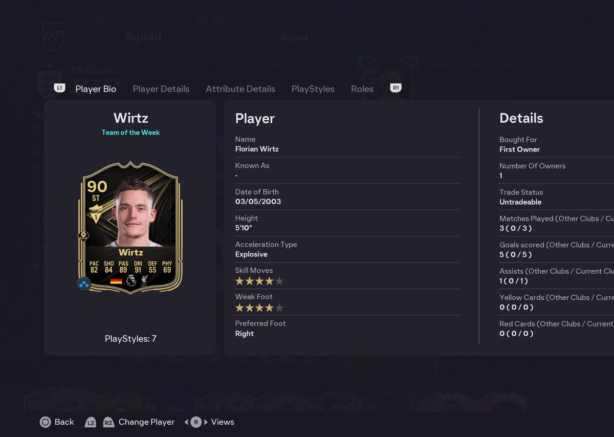 MrBlueFC's tweet image. This Card is unreal 🥶🇩🇪