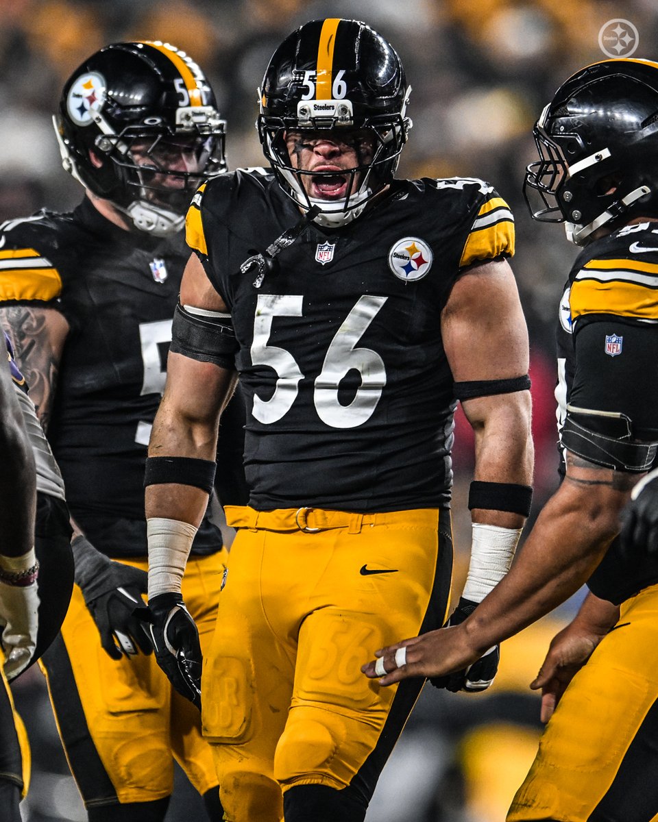 steelers's tweet photo. 😤😤😤 

#WPMOYChallenge Alex Highsmith https://t.co/XfNMNizCHg