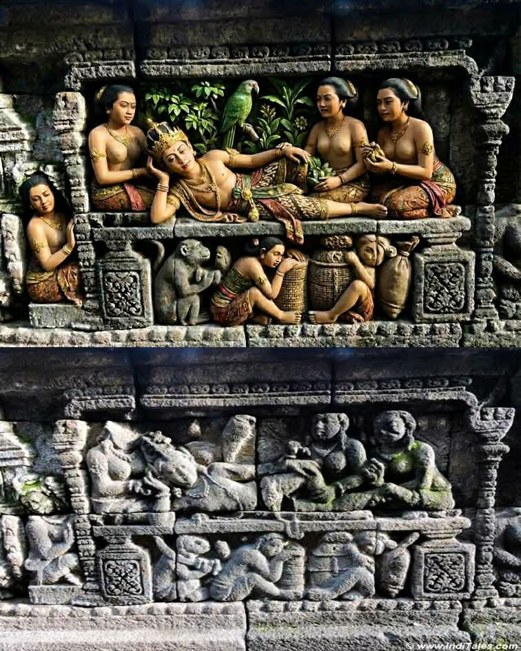 Pernahkah Anda membayangkan bagaimana rupa asli kehidupan di balik relief abu-abu Candi Borobudur jika dilihat dengan mata kepala sendiri di masa lalu?

Melalui visualisasi digital ini, kita mencoba mengintip kembali ke masa Wangsa Syailendra.