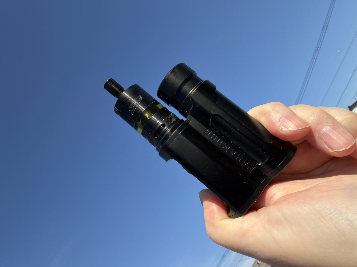 CTHRAG_YASKA's tweet image. さてと、2026年 稼働開始！

#vape
#PARAMOUR 
#DNA80C