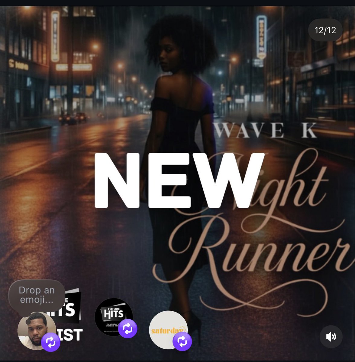 OfficialWaveK's tweet image. From New York to London 🗽✈️🇬🇧. Crazy feeling hearing "Fading Light" spin on UK radio today. Shout out to Crescendo &amp;amp; Future Hits Radio for the love. We going global this year. 🌊📈 #WaveK #IndieArtist #NewMusic #fyp