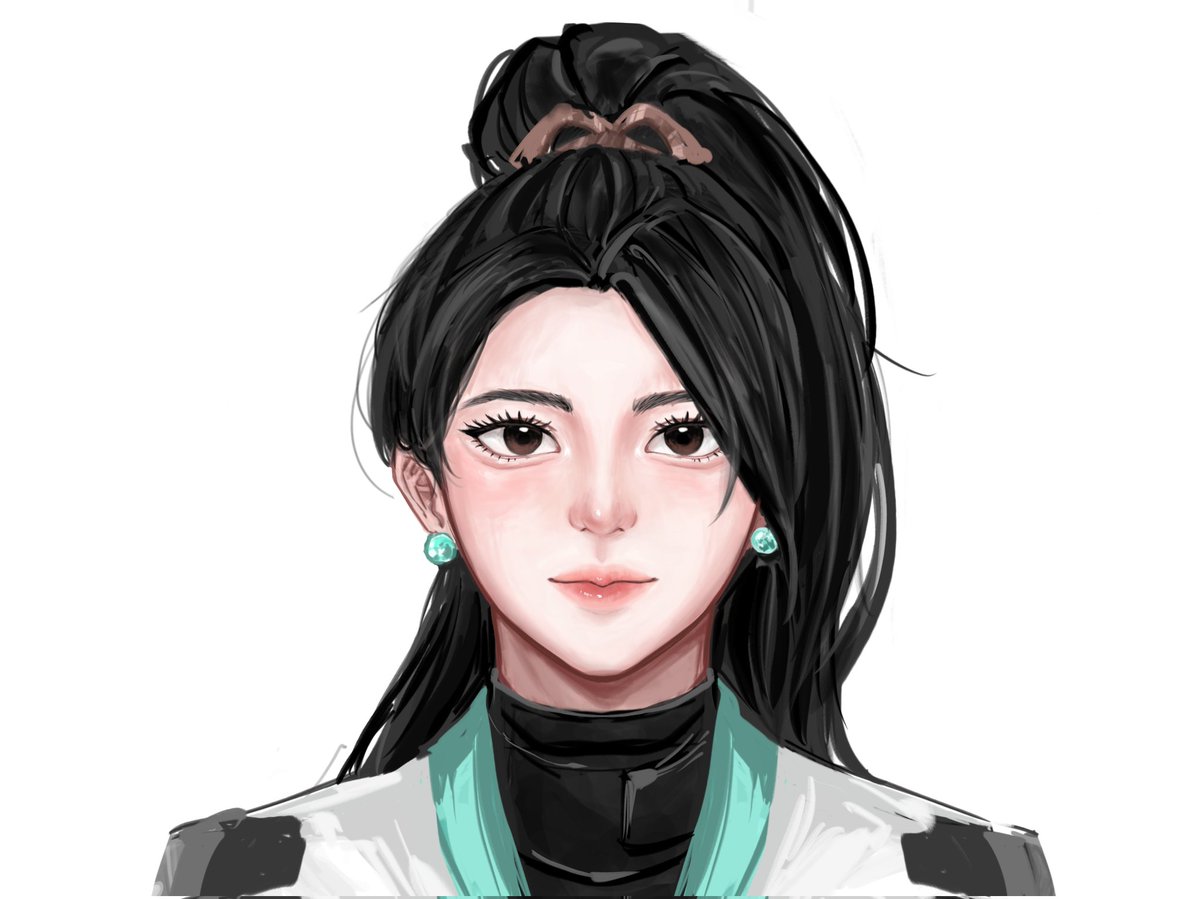 이야 이게 몇 년 전이야.....
오랜만에 옛 그림 발견해서 리메이크? 해봤어요😇 
저 때 이후로 반실사 안 그렸던 거 같은데..
#ValorantArt #sage