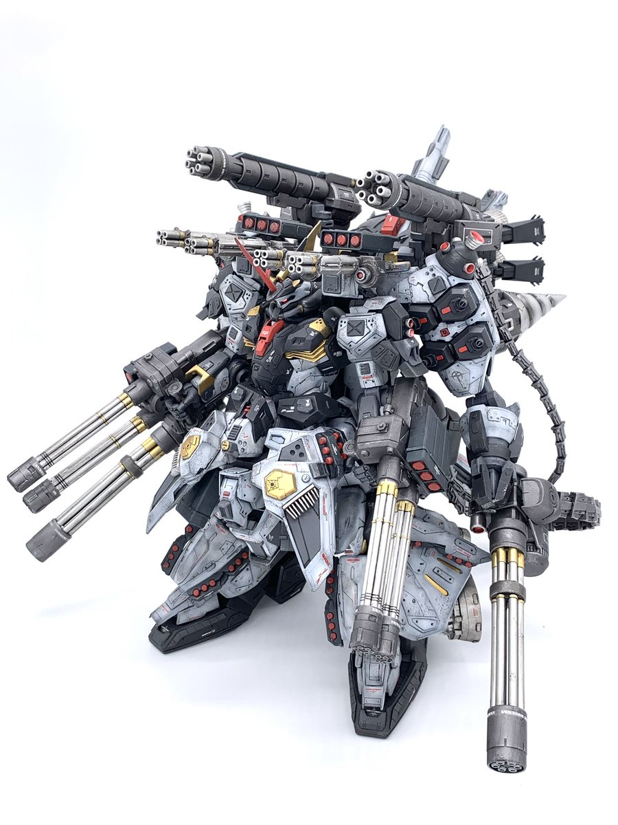 karaagepurin123's tweet image. #二郎系ガンプラミーティング
体太め
味濃いめ
ガトリングマシマシ
ミサイルマシマシ
ドリルトッピング