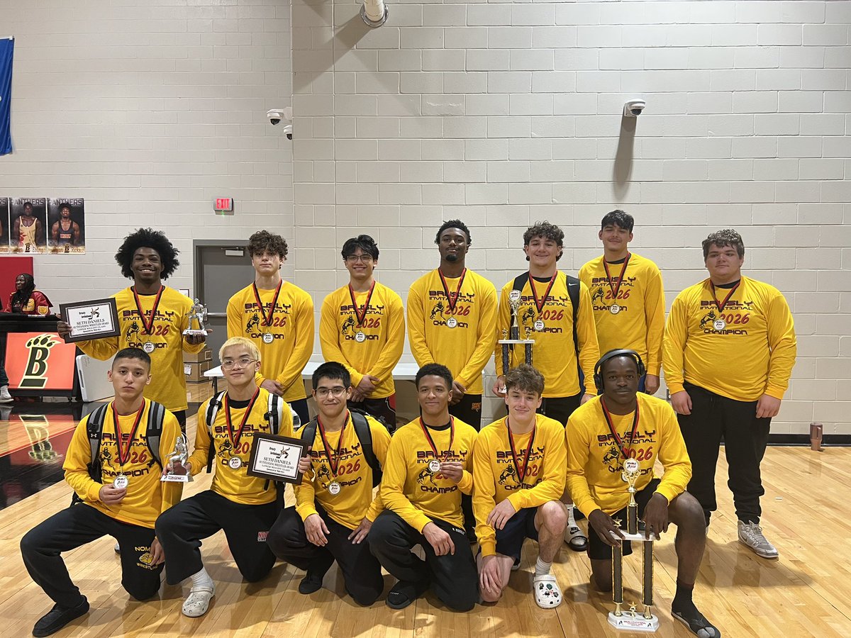 BruslyWrestling's tweet photo. 2026 Brusly Invitational Boys &amp; Final Girls Champions and Outstanding Wrestlers https://t.co/4MBH3aRmlq