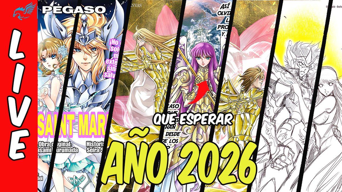🔥 TODAS las NOVEDADES de saint seiya para el 2026  🔥

Vengan a charlar un poco antes de iniciar la vida real jajajaja 

youtube.com/live/ymor7pHFt…