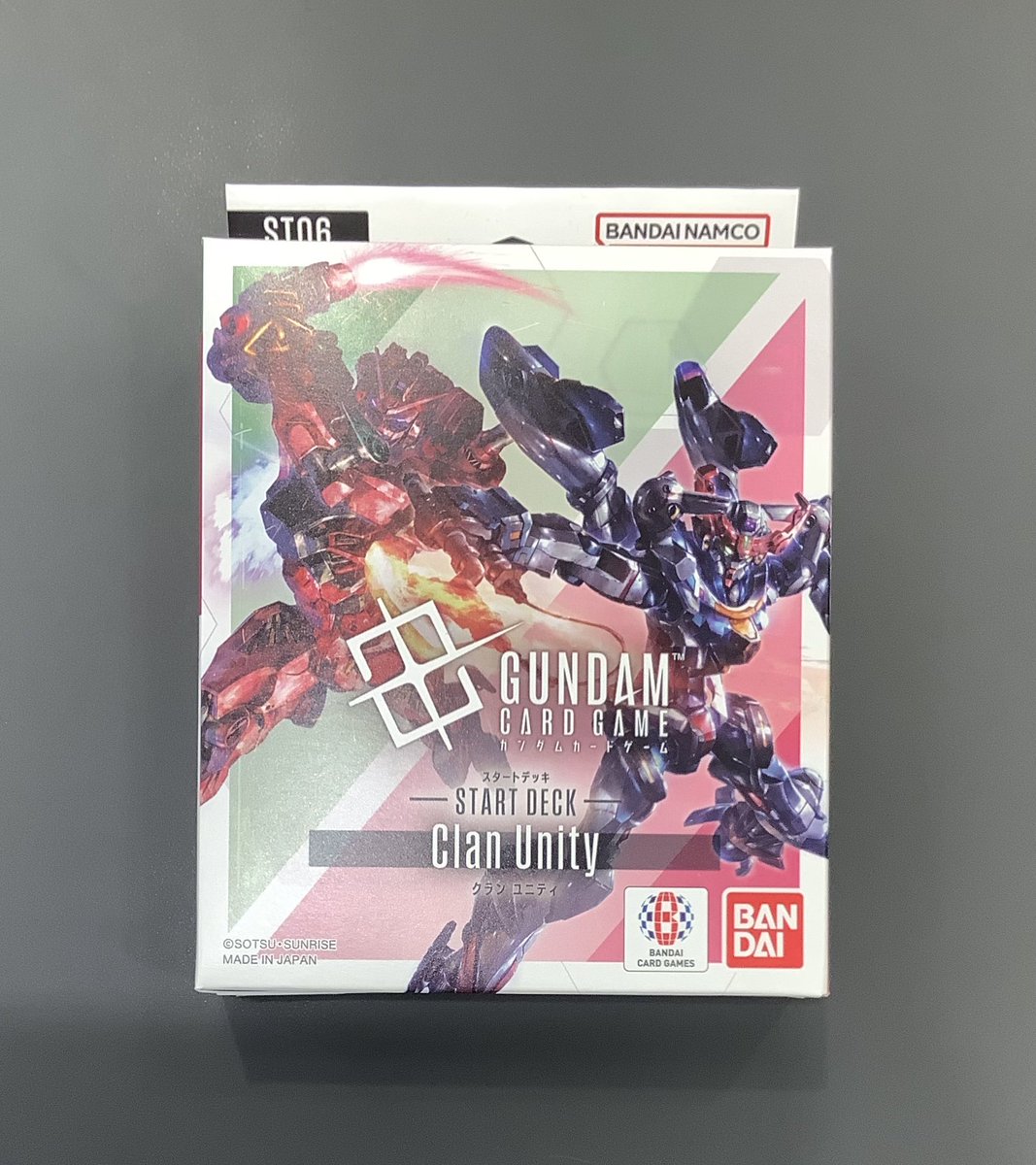商品情報】 ＃ガンダムカードゲーム スタートデッキ『クラン ユニティ