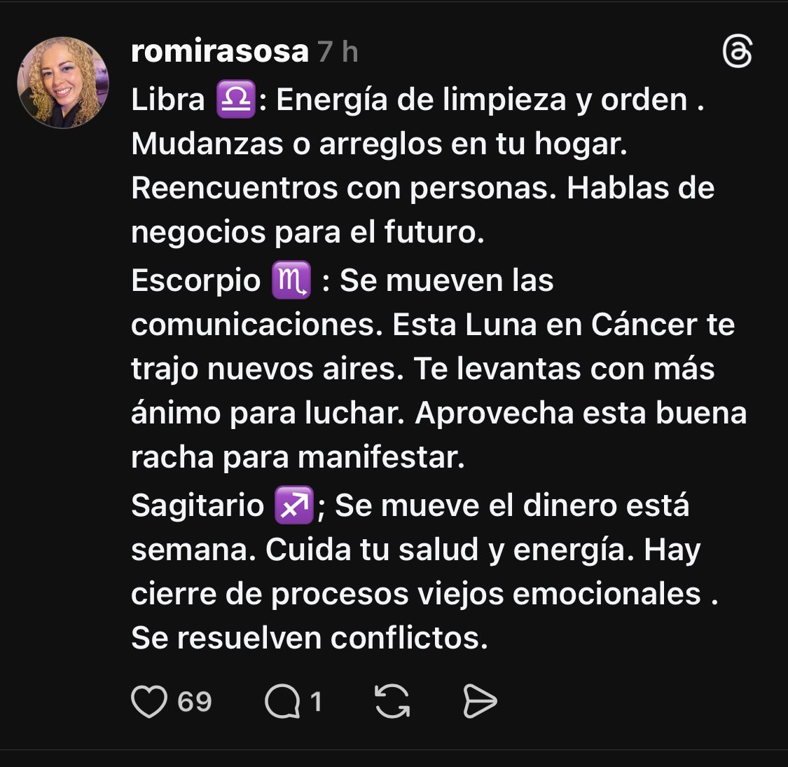 romira_s's tweet photo. Horóscopo Semanal 🌞🌈🌕 Del 05 al 11 de Enero https://t.co/RAozgyMkq7