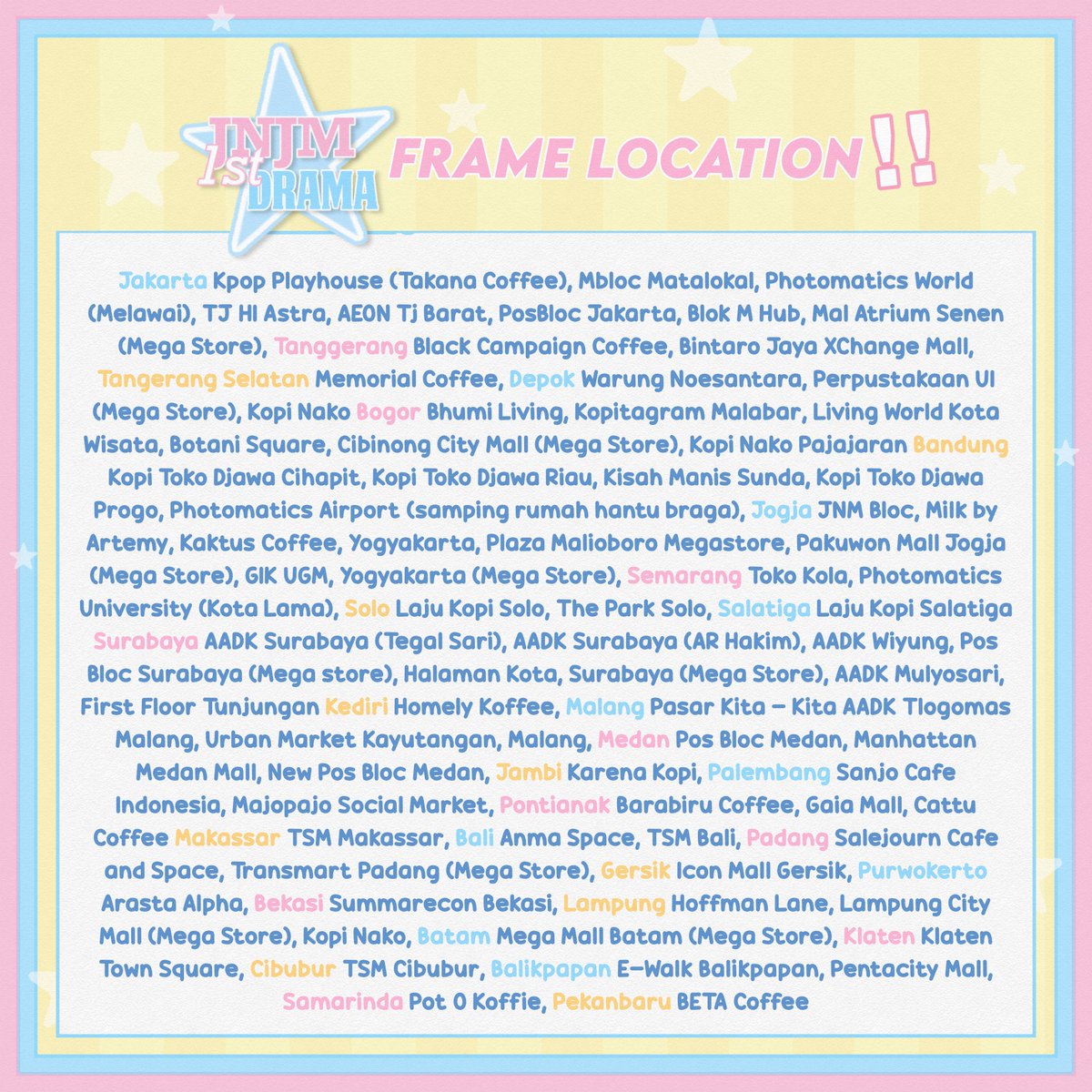 jaeminenahceah's tweet image. જ⁀➴ JNJM 1st DRAMA WIND-UP‧˚꒰🐾୭ ˚.

#NOMIN 1st DRAMA photobooth frame event by @ffou4th &amp;amp; @jaeminenahceah 

⚾️ Photomatics
🏟️ 22 January - 7 February

 share your moments using #JNJM1stDRAMA and kindly tag us on x and instagram! 🩷🩵