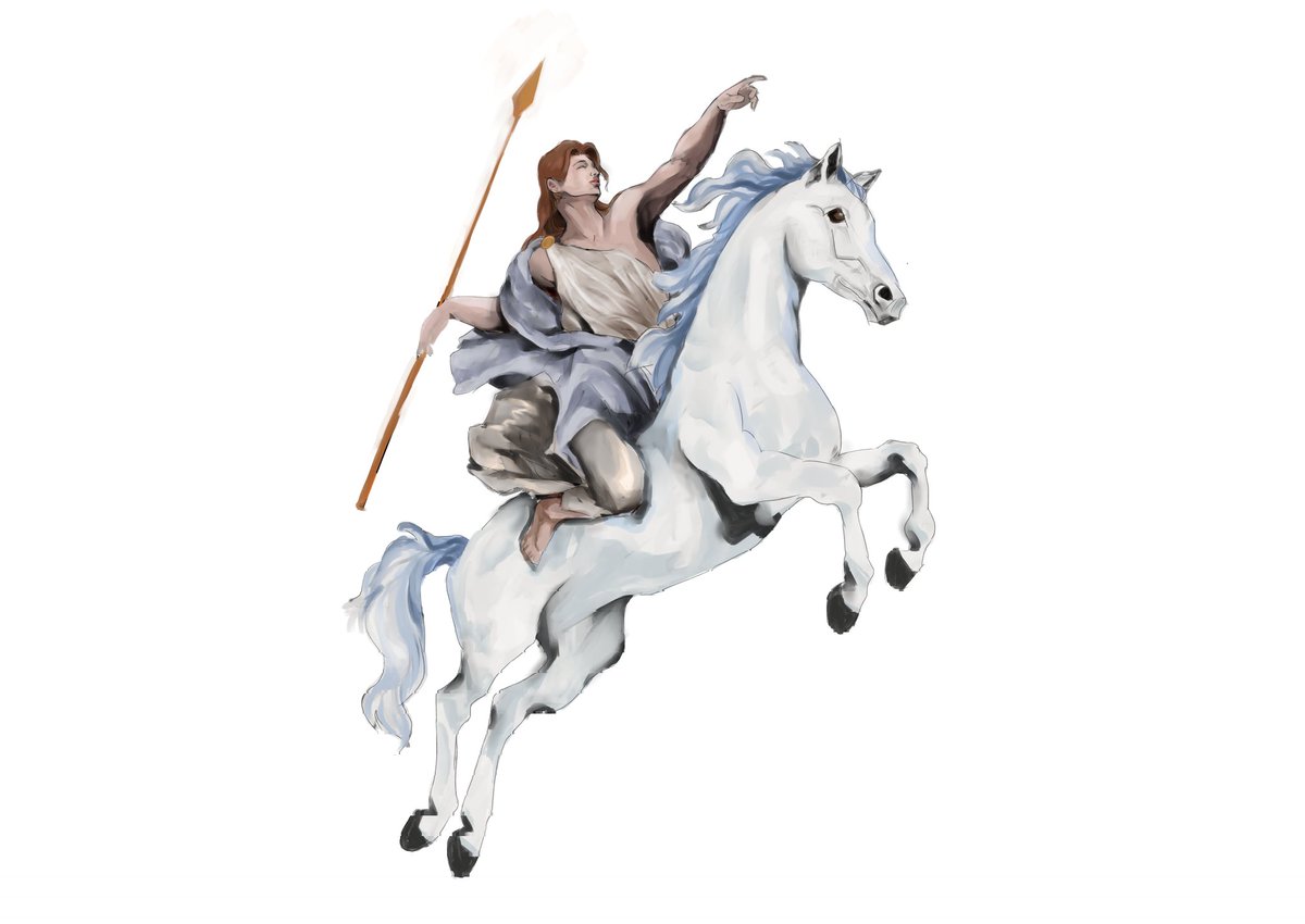 aszreal's tweet photo. Long time no see, my new artwork from my assignment last semester

#art #illustration #Greek #mythology https://t.co/5esRxnI83U