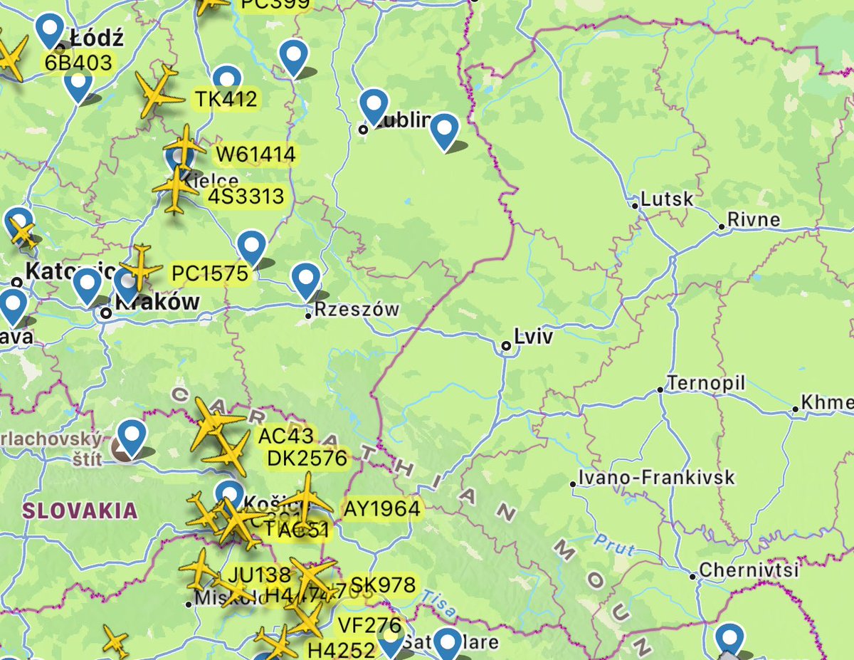 Eastern Polish airspace has snapped shut as Russia mounts a major drone and cruise missile attack on Ukraine. 

Multiple Polish airports are closed due to “unplanned military activity related to ensuring state security,” with NATO fighters likely airborne.