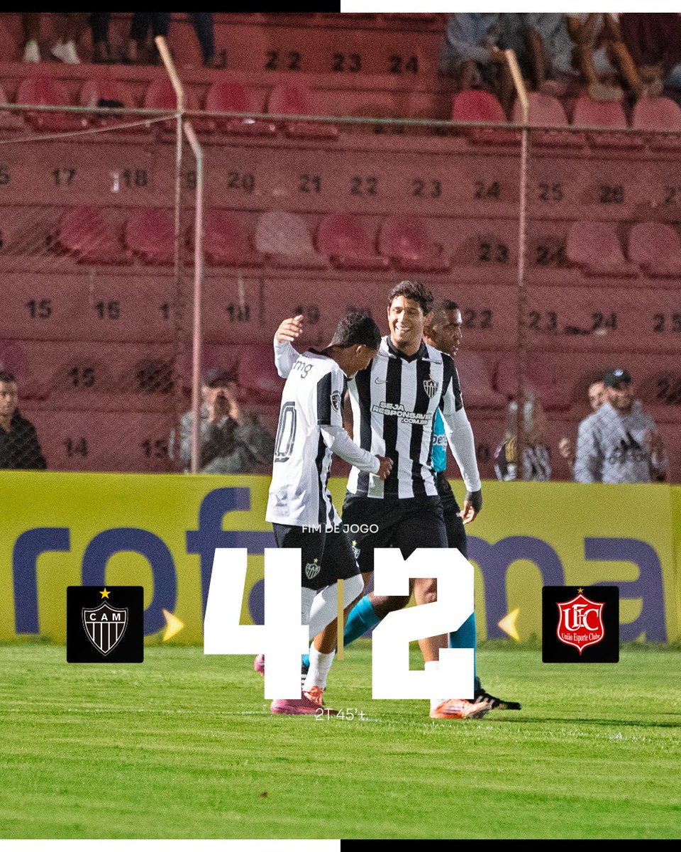 GaloNaBase's tweet image. ✅Vitória e liderança do grupo na estreia!

⚽Riquelme, Mosquito, João Teixeira e Eric marcaram.

O #Galinho volta a campo quarta (7), às 21h, contra o QFC, no José Liberatti, em Osasco.

#CriasDoGalo #Copinha #CAMxUNI
