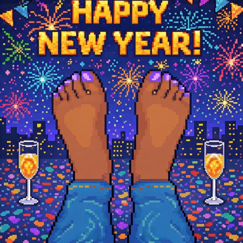 Sorry we dragged our feet! 🦶🏼 

Hope yall had a happy new year!!
