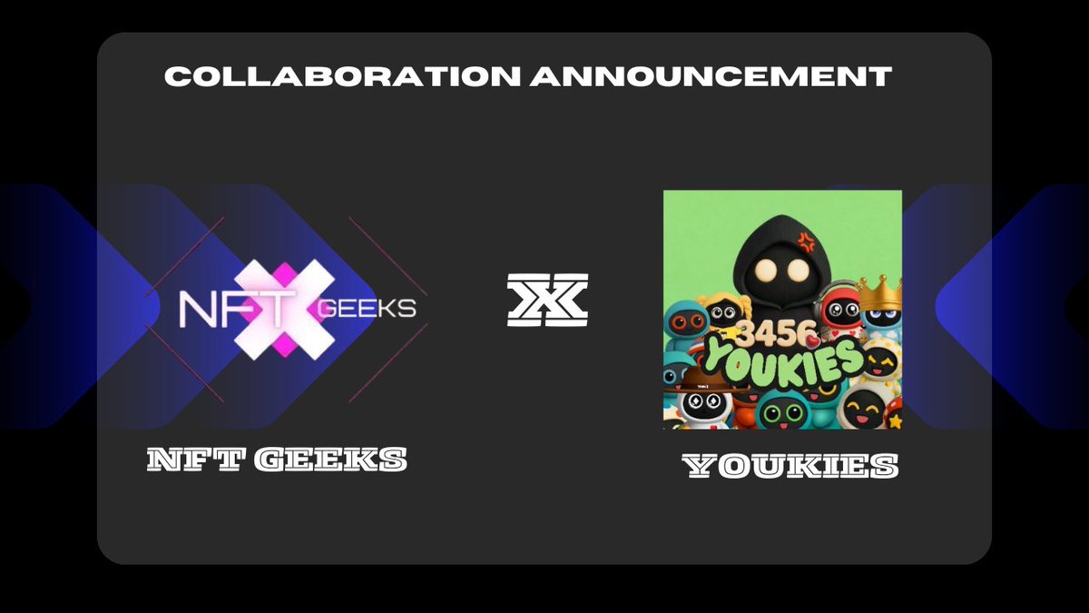 𝐍𝐅𝐓 𝐆𝐄𝐄𝐊𝐒  🤝     YOUKIES             

𝐖𝐞 𝐀𝐫𝐞 𝐇𝐚𝐩𝐩𝐲 𝐭𝐨 𝐀𝐧𝐧𝐨𝐮𝐧𝐜𝐞 𝐨𝐮𝐫 𝐂𝐨𝐥𝐥𝐚𝐛𝐨𝐫𝐚𝐭𝐢𝐨𝐧 𝐰𝐢𝐭𝐡 <a href="/Hobi_SanAi/">🌱 Youkies | Minting Feb 2</a>