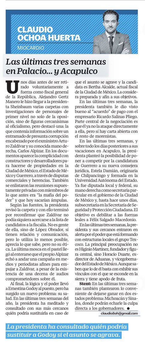 Claudio Ochoa Huerta tweet media