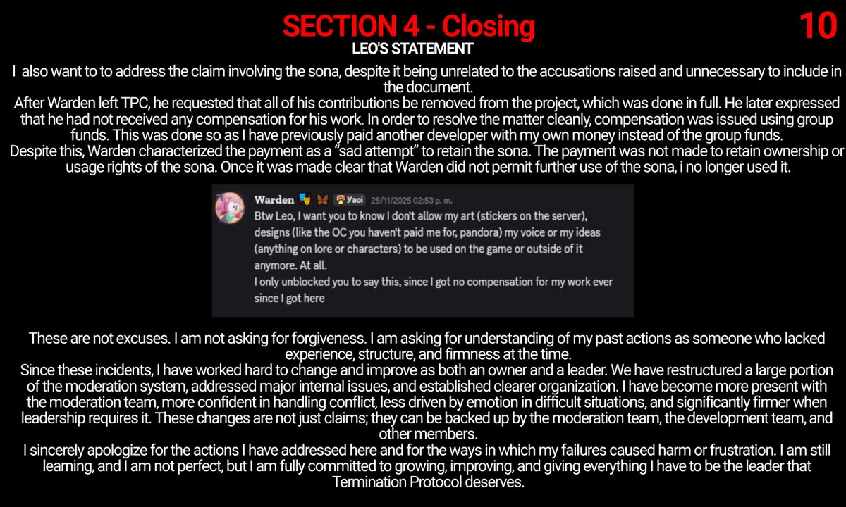 Termination Protocol tweet media