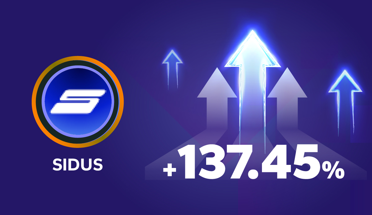 ⏰ 價格提醒！ 🚀 $SIDUS 在AscendEX 24 小時內漲幅高達+137.45%！ 📈 行情已經來臨，千萬別錯過！ 🔗  立即註冊，抓住機會：https://t.co/J1CBo8DE84 👥 加入社群，掌握第一手資訊: https://t.co/7TpNkdEd81  🔥 加入AscendEX: 升級你的交易體驗。 #頂峰#AscendEX #加密貨幣#