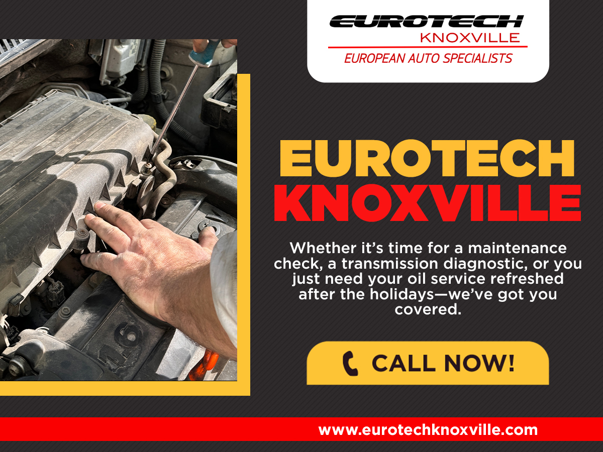 eutechknoxville's tweet image. New Year, New Drive! 🥂🚗

Here’s to 2026!🎉Start fresh with a smooth ride—Eurotech Knoxville is here for your oil service, diagnostics, and more. Porsche, Audi, BMW—we treat ‘em all like family!🔧

🌐eurotechknoxville.com/?utm_source=tw…

#EurotechKnoxville #wheelalignments #europeancarrepair