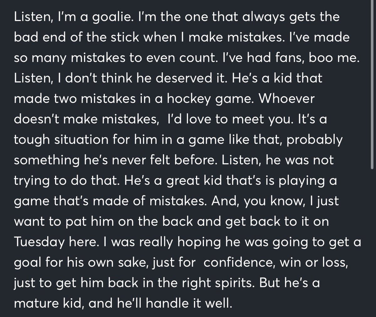 Full quote from Allen on Luke Hughes | #NJDevils
