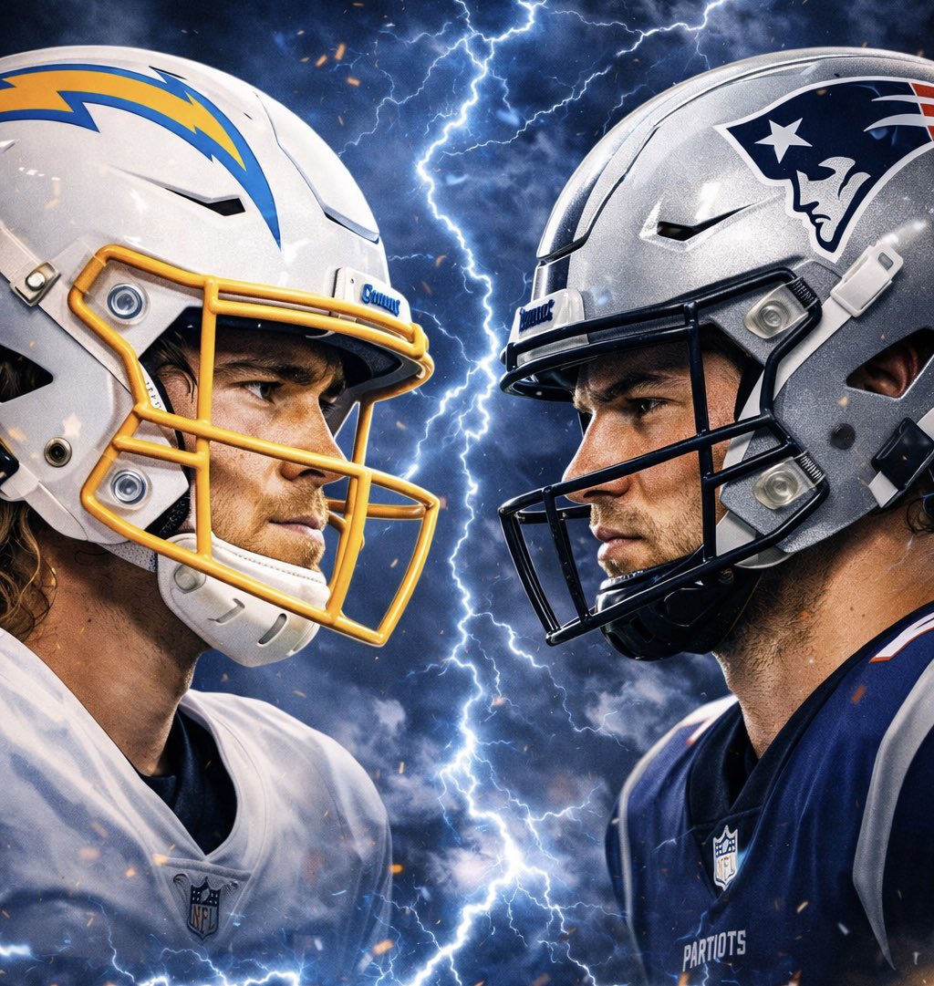 Chargers Patriots Sunday night!