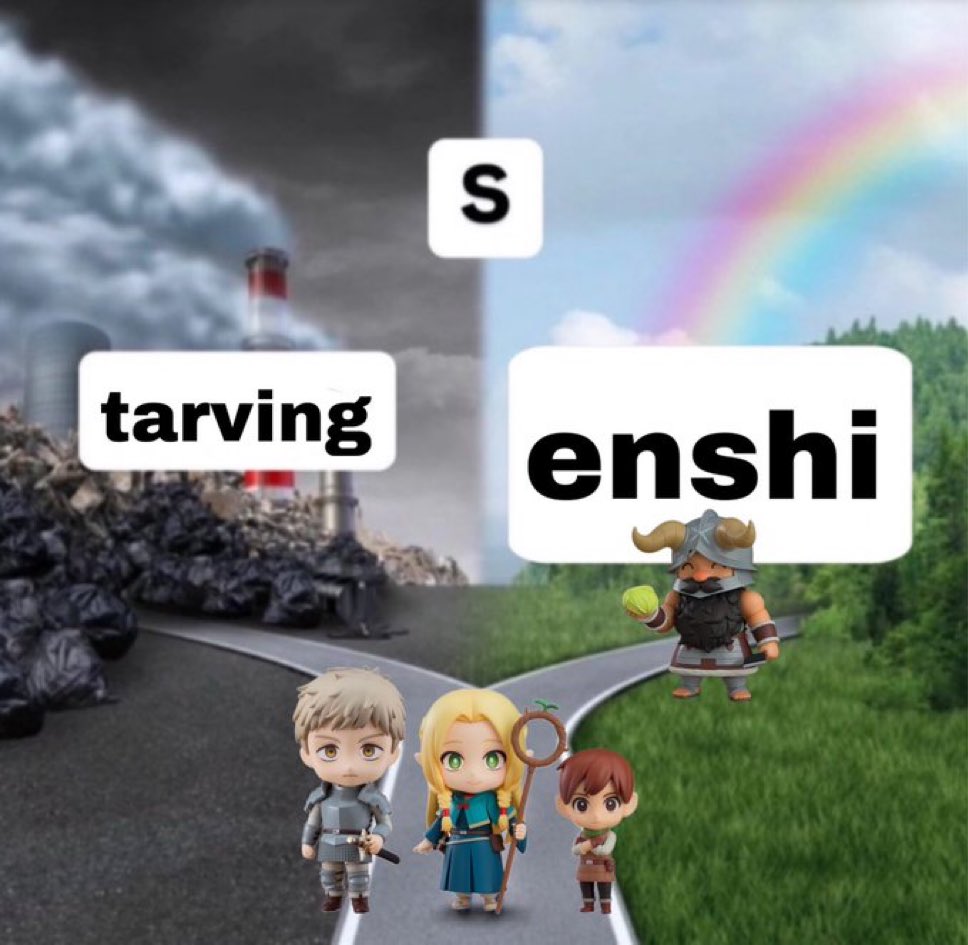 tanijrou's tweet image. how dungeon meshi began