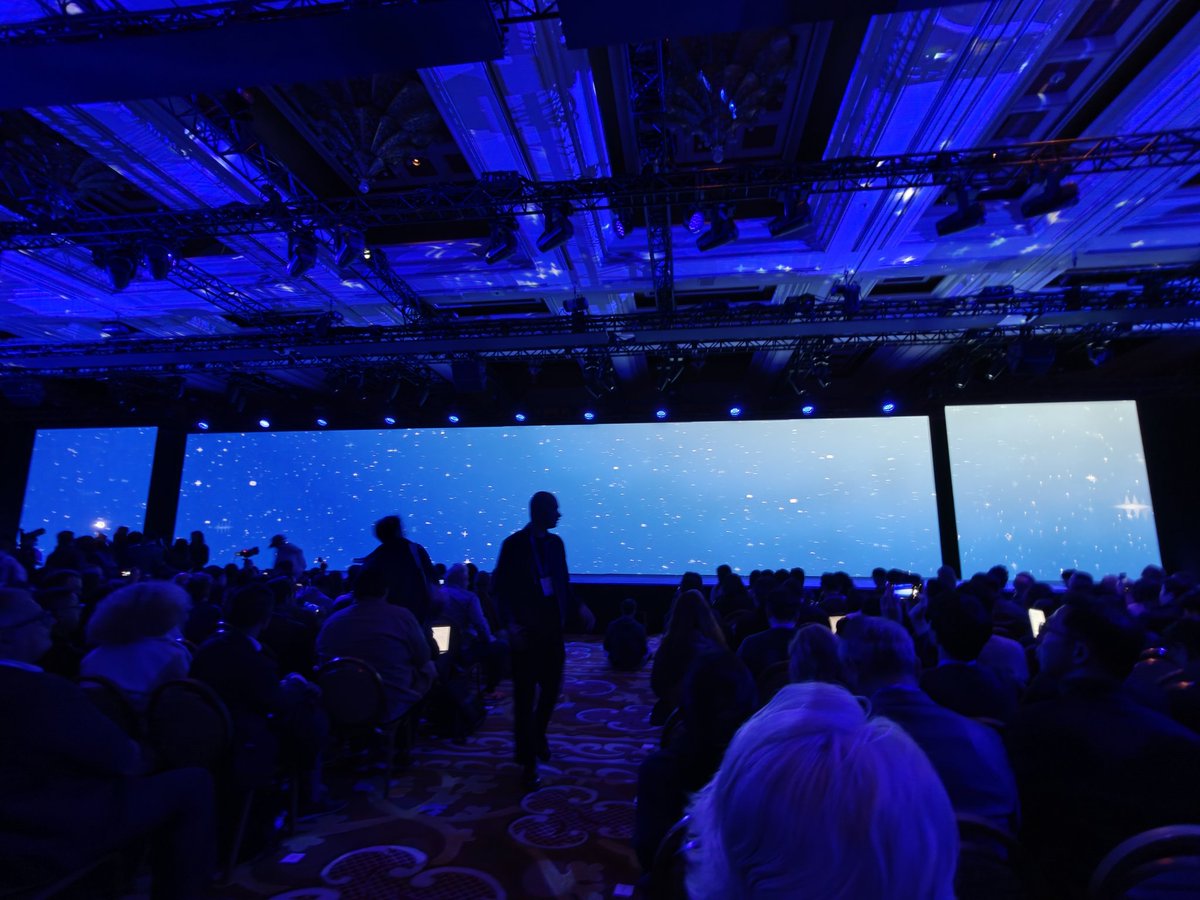 greengart's tweet photo. #SamsungFirstLook used to be a medium sized media preview event ahead of a huge press conference on CES Media Day 2. This year it's simply morphed into @Samsung's #CES2026 actual press conference. https://t.co/sMFlBHPx6U
