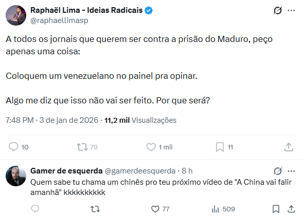 Gabriel__Doria's tweet photo. @ideiasradicais Cabaço medroso que só fala merda sobre a China, foge não dessa vez.
Bloqueou o amigo porque? https://t.co/qLDDlROAhp