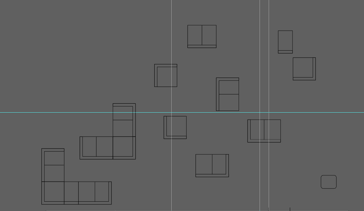 My wife can't make decisions so I created this illustrator file to scale of our house so we can move forward on some new furniture. 

Anyone else deal with this? Tips? P.S. She's 39+ weeks pregnant so telling her to do anything is off the table.