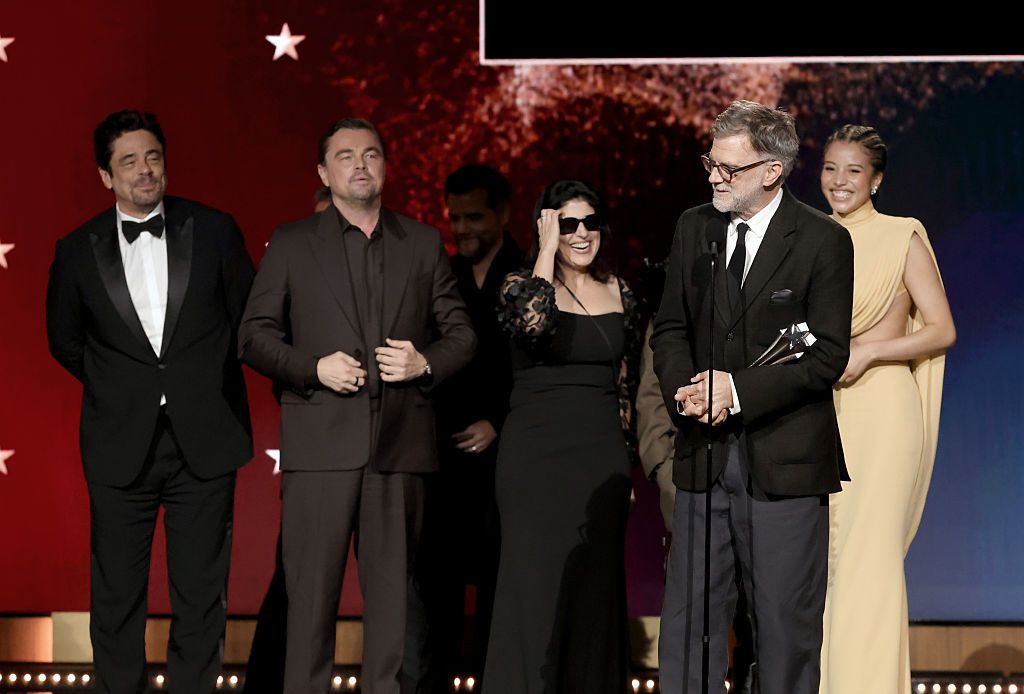 THR's tweet image. “One Battle After Another” wins Best Picture at the #CriticsChoice Awards