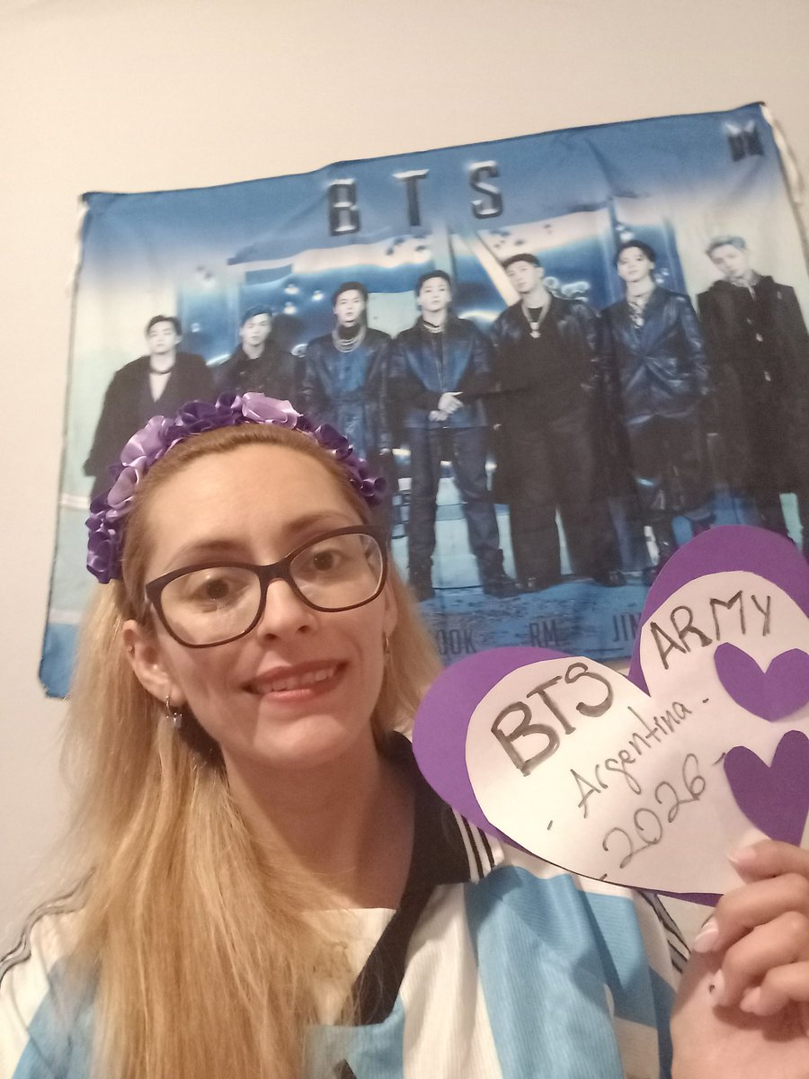 carolinitamicci's tweet photo. Queremos a #BTSARGENTINA2026
#PROYECTOMORADOARG
#TOURBTSARG 
@dfallaccess
@Todonoticias 
@Proyecto_Morado https://t.co/lyfTcYbjOX