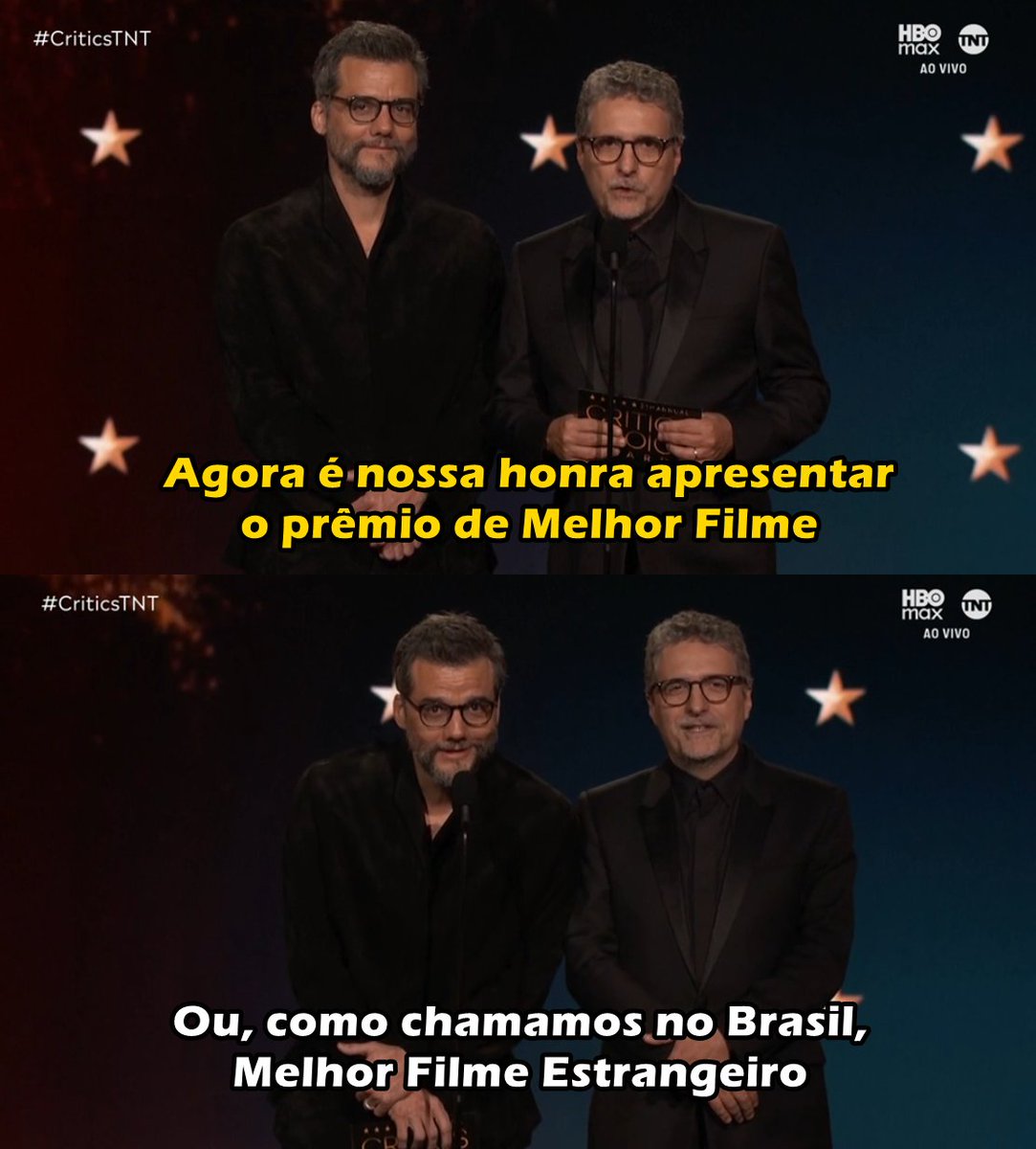 UniversoDCnauta's tweet image. Wagner Moura com a melhor piada da noite