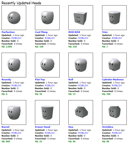 highlywantedyt's tweet image. remember when heads were a thing on roblox