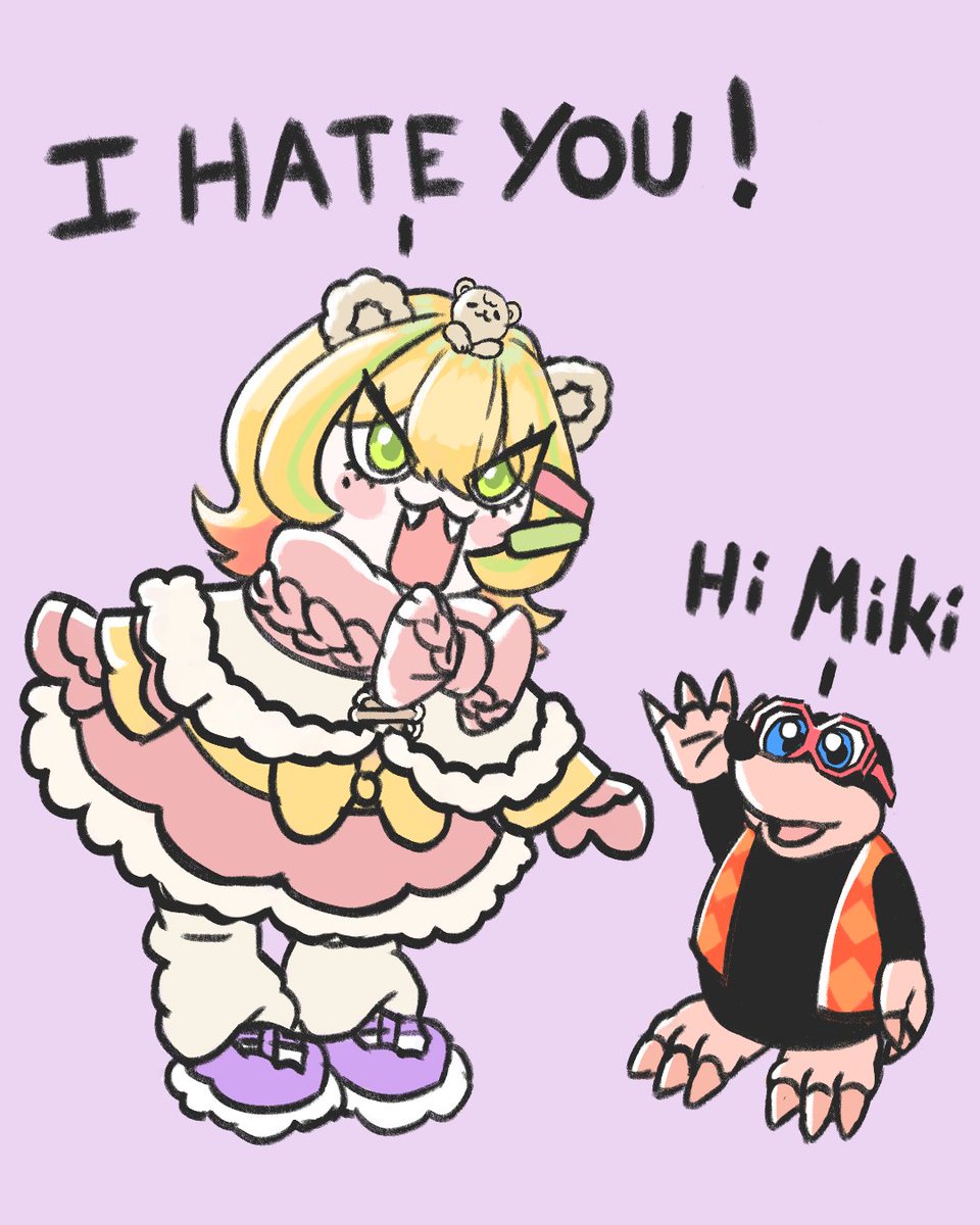 Watching Miki plays Banjo:
#MikiTheArt