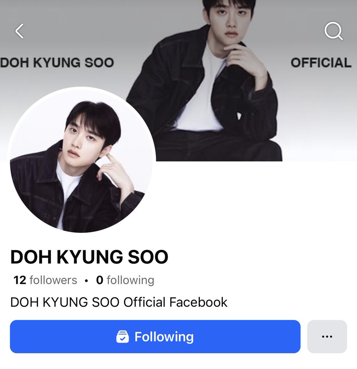 WE GOT KYUNGSOO'S NEW OFFICIAL ACCOUNT!!! 🥹🤍 

DON'T FORGET TO FOLLOW ‼️
Twitter: <a href="/DOHKYUNGSOO_X/">도경수(DOH KYUNG SOO) OFFICIAL</a> 
YouTube: youtube.com/@dohkyungsoo_o…
Facebook: facebook.com/share/191USrze…